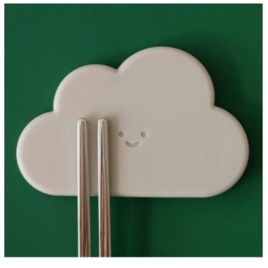 Bộ thìa silicon & đũa Ade.L Lolly 4P Pooky – Giá đỡ Hàn Quốc, giảm còn 350k 2