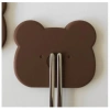 Bộ thìa silicon & đũa Ade.L Lolly 4P Pooky – Giá đỡ Hàn Quốc, giảm còn 350k 4