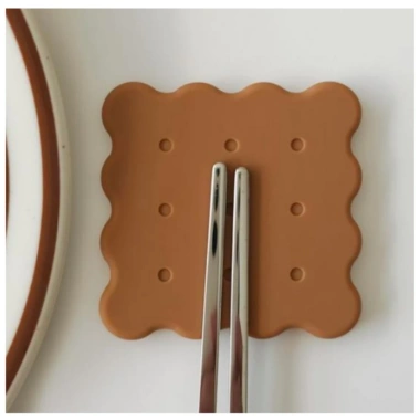 Bộ thìa silicon & đũa Ade.L Lolly 4P Pooky – Giá đỡ Hàn Quốc, giảm còn 350k 5