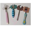 Bộ thìa silicon & đũa Ade.L Lolly 4P Pooky – Giá đỡ Hàn Quốc, giảm còn 350k 8