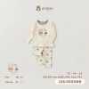 Bộ Thu Đông Embes Dài Tay In Họa Tiết Chất Dày Ấm Áp Size 8‑18kg Giảm Giá 180k 5