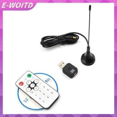 Bộ thu thanh DVB-T2/T DVB-C USB 2.0 E-WOITD - Điều khiển từ xa, hỗ trợ kỹ thuật số, giảm giá 20%