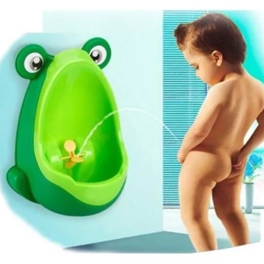 Bô tiểu mini gắn tường cho bé trai hình chú ếch Tiết kiệm không gian, an toàn, giá 125k 2 Bô tiểu mini gắn tường cho bé trai hình chú ếch Tiết kiệm không gian, an toàn, giá 125k 2