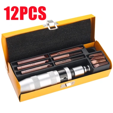 Bộ tô vít đóng đảo 12 chi tiết thép S2 siêu cứng CR-V - Giá ưu đãi 220.000₫ 10 Bộ tô vít đóng đảo 12 chi tiết thép S2 siêu cứng CR-V - Giá ưu đãi 220.000₫ 10