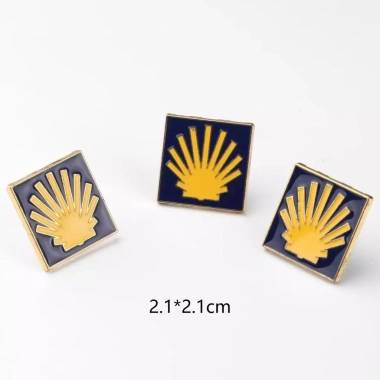 Bộ trâm cài chữ thập Santiago Artisan 2 chiếc - Quà tặng Kitô giáo, chân chữ thập tráng men, 72,050₫