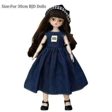 Bộ trang phục BJD PICESTADIO 1/6 DIY 30cm - 30 mẫu đa phong cách, váy mini thời trang, phụ kiện búp bê 3