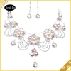 Bộ trang sức cô dâu ngọc trai giả kim cương giả sang trọng - Giá ưu đãi 190k