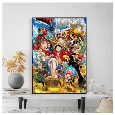 Bộ Tranh Thêu Chữ Thập Luffy Hoạt Hình 2.023 Họa Tiết Giá Ưu Đãi 321.554 VND
