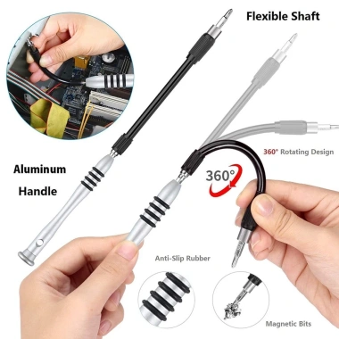 Bộ tuốc nơ vít mini 115 trong 1, chuẩn cho sửa điện thoại, đồng hồ, máy tính bảng 4