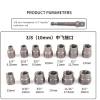 Bộ tuýp khẩu tháo mở ốc vít & bulong tuôn đầu 14 chi tiết 6.35‑19mm – Đa năng, bền bỉ, giảm giá 4