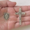 Bộ vòng cổ chuỗi Mân Côi kèm Thánh Benedikt, biểu tượng Đức Mẹ Maria - Giá ưu đãi 54.450đ 2
