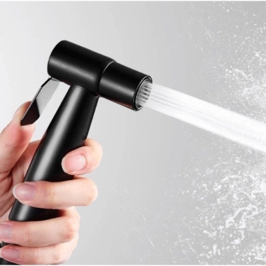 Bộ vòng xịt vệ sinh inox 304 mạ đen sang trọng - Giá 58.000đ, giảm 16.240đ 3