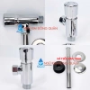 Bộ Xả Tiểu Nam Inox Van Nhấn Tiết Kiệm Nước - Đèn Đồng Thau Mạ Crom, Ren 21 Thông Dụng, Lựa Chọn Giá Tốt 4