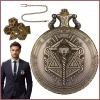 Bộ xúc xắc di động 7 chiếc Steampunk - Vỏ đồng hồ, túi đựng Tiny Dice, chỉ 113.400₫ 4