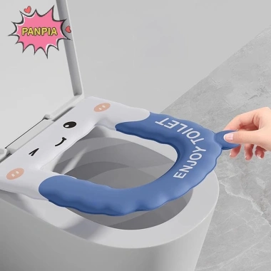 Bọc bồn cầu PNPIA chống thấm, không trơn, giặt được - tái sử dụng gia đình du lịch