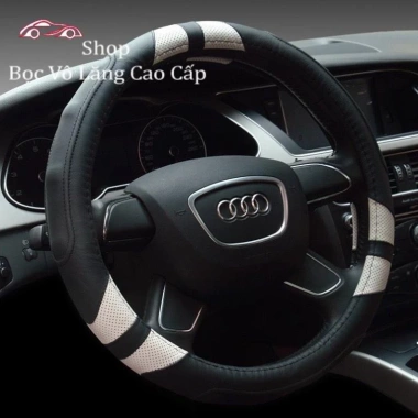 Bọc Vô Lăng Cao Cấp 38cm Phù Hợp 4-16 Xe, Vô Lăng Tròn 3 Khoang Giảm Giá 450k 10