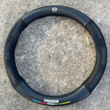 Bọc vô lăng carbon 38cm cho Mazda 2, 3, 6, CX5, BT50, CX8, CX9 - Giá ưu đãi 130k