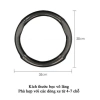 Bọc vô lăng Carbon cho Hyundai I10, I20, I30, Accent, Tucson, Creta... Sang trọng, bảo vệ 100%, Giá ưu đãi 118.999 VND 6