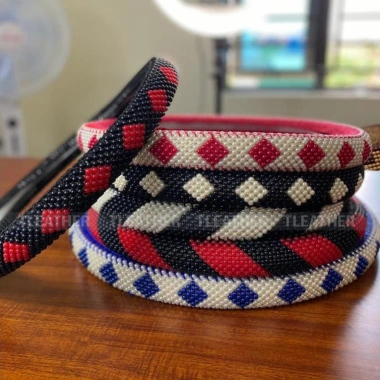 Bọc vô lăng hạt cườm xe tải size 38-47cm - chống mồ hôi tay, không trượt, giá ưu đãi 219k
