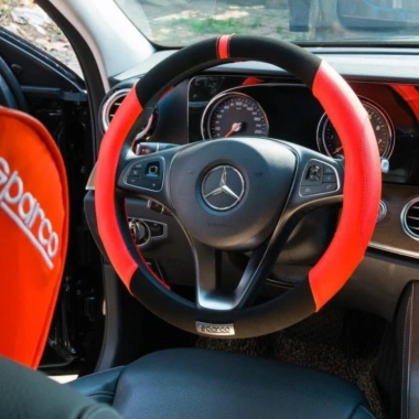 Bọc vô lăng Sparco Italia 103 da cao cấp sang trọng, cầm êm tay, tăng bám lái – Giá chỉ 450.000 VNĐ 7