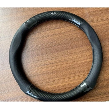 Bọc vô lăng vân carbon đính logo Toyota, Mazda, Hyundai, Kia, Mitsubishi, Suzuki, VinFast, BMW, Honda - Giá chỉ 99.000đ 6