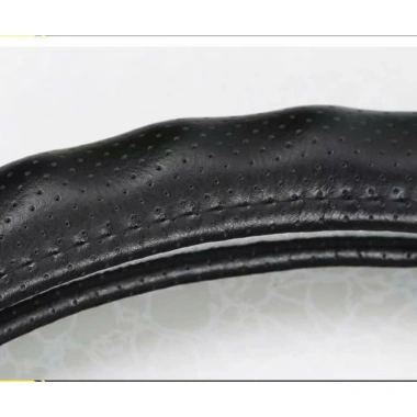 Bọc vô lăng xe tải da thật thoáng khí, không mùi, bám tay - 5 size 38-47cm, 460k 4