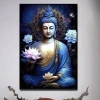 Bodhisattva Túi Thêu Chữ Thập Chất Liệu - Phong Cách Trung Hoa Mới cho Phòng Khách, Ưu Đãi 321.554₫