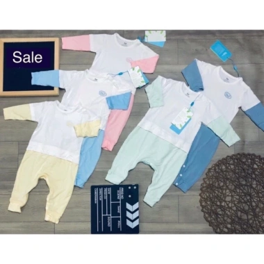 Body cài vai dài tay Bu Baby chất liệu bamboo mềm mịn, thoáng mát, giá ưu đãi 225k 2 Body cài vai dài tay Bu Baby chất liệu bamboo mềm mịn, thoáng mát, giá ưu đãi 225k 2