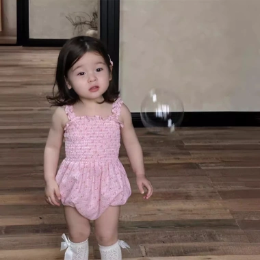 Bodysuit 2 dây dễ thương bé gái mùa hè F10 - Giá chỉ 199.000₫, giảm từ 256.710₫ 9 Bodysuit 2 dây dễ thương bé gái mùa hè F10 - Giá chỉ 199.000₫, giảm từ 256.710₫ 9