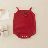 Bodysuit Bé Gái Pig BeBe 2 Dây Cherry Đỏ 3-12kg Đồ Liền Thân Giá Ưu Đãi 88.999₫ 3