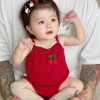 Bodysuit Bé Gái Pig BeBe 2 Dây Cherry Đỏ 3-12kg Đồ Liền Thân Giá Ưu Đãi 88.999₫ 6