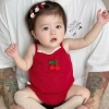 Bodysuit Bé Gái Pig BeBe 2 Dây Cherry Đỏ 3-12kg Đồ Liền Thân Giá Ưu Đãi 88.999₫ 7