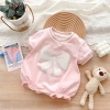 Bodysuit Bé Gái Pig BeBe Cộc Tay Nơ Xinh Cotton Mềm Mát 3-12kg - Giá Ưu Đãi 119k 4