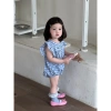 Bodysuit caro bé gái mùa hè F90 siêu dễ thương - Giá ưu đãi 259.600 VND 3