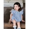 Bodysuit caro bé gái mùa hè F90 siêu dễ thương - Giá ưu đãi 259.600 VND 8