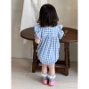 Bodysuit caro bé gái mùa hè F90 siêu dễ thương - Giá ưu đãi 259.600 VND 10