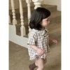 Bodysuit caro cổ bèo siêu dễ thương cho bé gái mùa hè F93 - Giá chỉ 251.900₫ 7