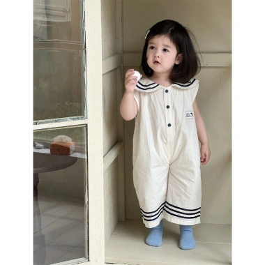 Bodysuit liền thân thủy thủ đáng yêu cho bé, vải mềm mát, giá 225.000đ (F114) 2