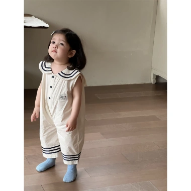 Bodysuit liền thân thủy thủ đáng yêu cho bé, vải mềm mát, giá 225.000đ (F114) 5