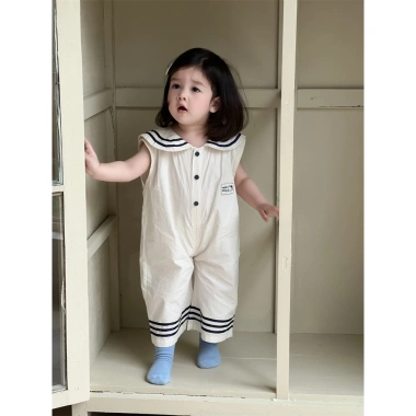 Bodysuit liền thân thủy thủ đáng yêu cho bé, vải mềm mát, giá 225.000đ (F114) 6