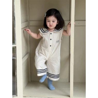 Bodysuit liền thân thủy thủ đáng yêu cho bé, vải mềm mát, giá 225.000đ (F114) 7