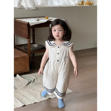 Bodysuit liền thân thủy thủ đáng yêu cho bé, vải mềm mát, giá 225.000đ (F114) 8