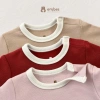 Bodysuit sơ sinh dài tay in hình kèm mũ dày dặn mùa thu đông cho bé 0‑9 tháng - 165.750₫ 5