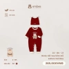 Bodysuit sơ sinh dài tay in hình kèm mũ dày dặn mùa thu đông cho bé 0‑9 tháng - 165.750₫ 7