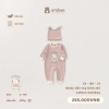 Bodysuit sơ sinh dài tay in hình kèm mũ dày dặn mùa thu đông cho bé 0‑9 tháng - 165.750₫ 8
