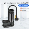 Bơm Đạp Chân Mini Đồng Hồ Đo Áp Suất - Dùng cho Ô Tô, Xe Máy, Xe Đạp, Giá 115k