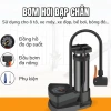 Bơm Đạp Chân Mini Đồng Hồ Đo Áp Suất - Dùng cho Ô Tô, Xe Máy, Xe Đạp, Giá 115k 2