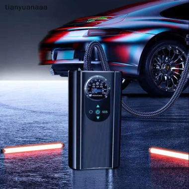 Bơm lốp ô tô MONQIQI 12V 150PSI - Máy nén khí 120W tự động thông minh kỹ thuật số, giá chỉ 140.000₫ 2