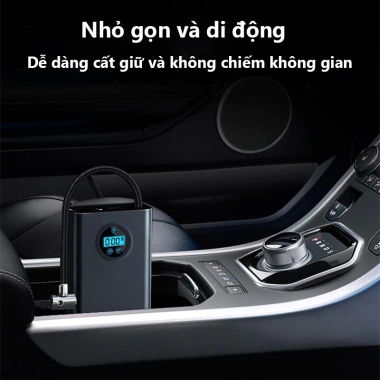 Bơm lốp ô tô MONQIQI 12V 150PSI - Máy nén khí 120W tự động thông minh kỹ thuật số, giá chỉ 140.000₫ 5