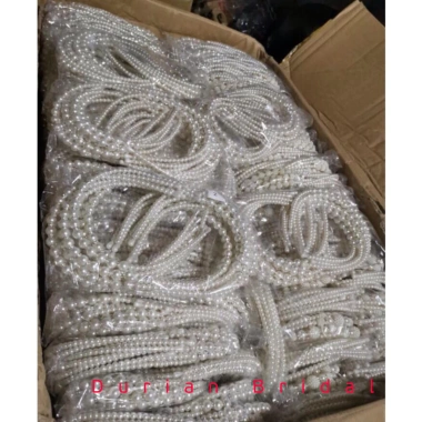 Bờm Tóc Ngọc Trai - Phụ Kiện Tóc Nàng Thơ Giá 19.000 VND, Đẹp Tinh Tế 2